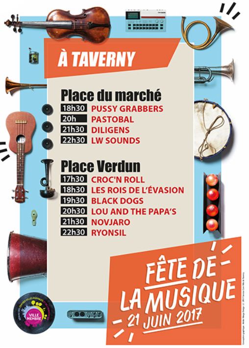 FETE DE LA MUSIQUE à TAVERNY