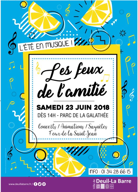 Fête de l'amitié à Deuil-la-Barre - 23 juin 2018 