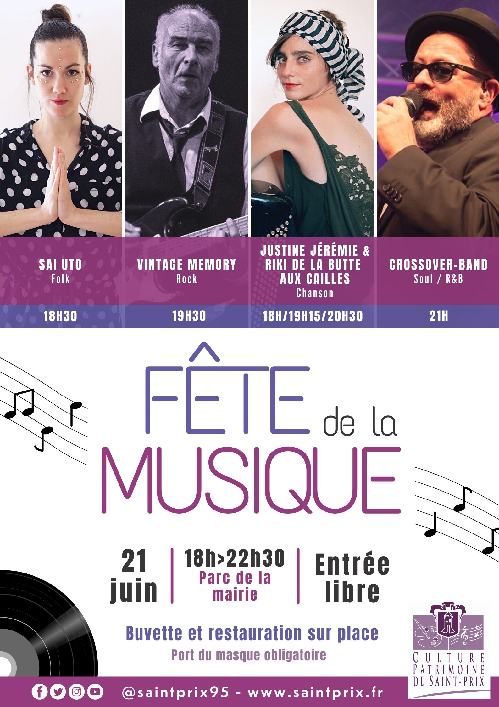 Fête de la Musique 2021 - Saint-Prix