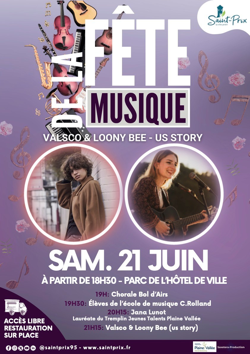 Fete de la musique 2025 - Saint-Prix