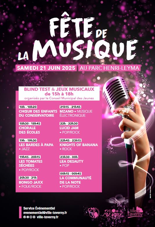 Fête de la Musique 2025 - Taverny
