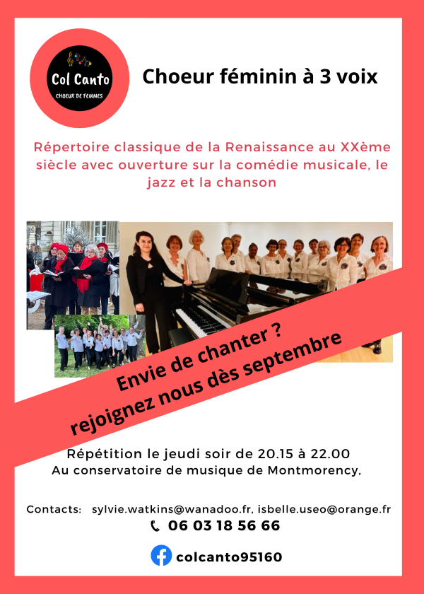 Col Canto 2026 - Montmorency