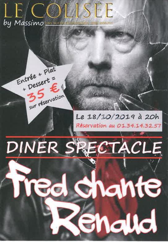 FRED CHANTE RENAUD à Ermont