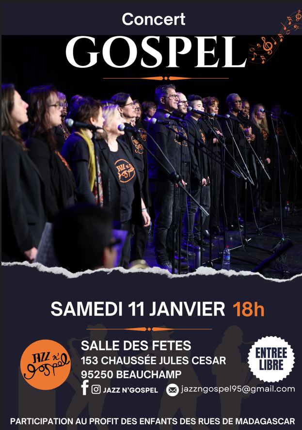 CONCERT Jazz n' Gospel - Beauchamp 2025