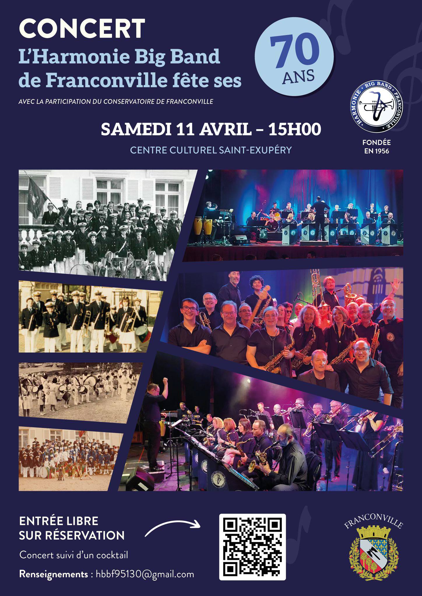CONCERT Harmonie Big Band Franconville