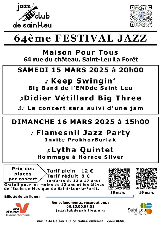 Festival Jazz Club de Saint-Leu 2025Festi