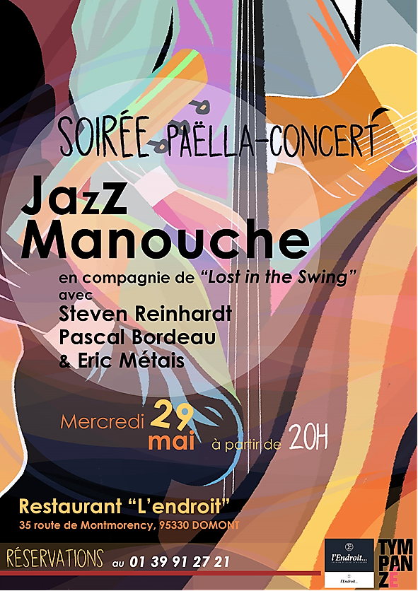 Soirée Paëlla-Concert Jazz Manouche avec le groupe 