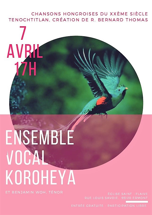 Concert de l'Ensemble vocal Koroheya.