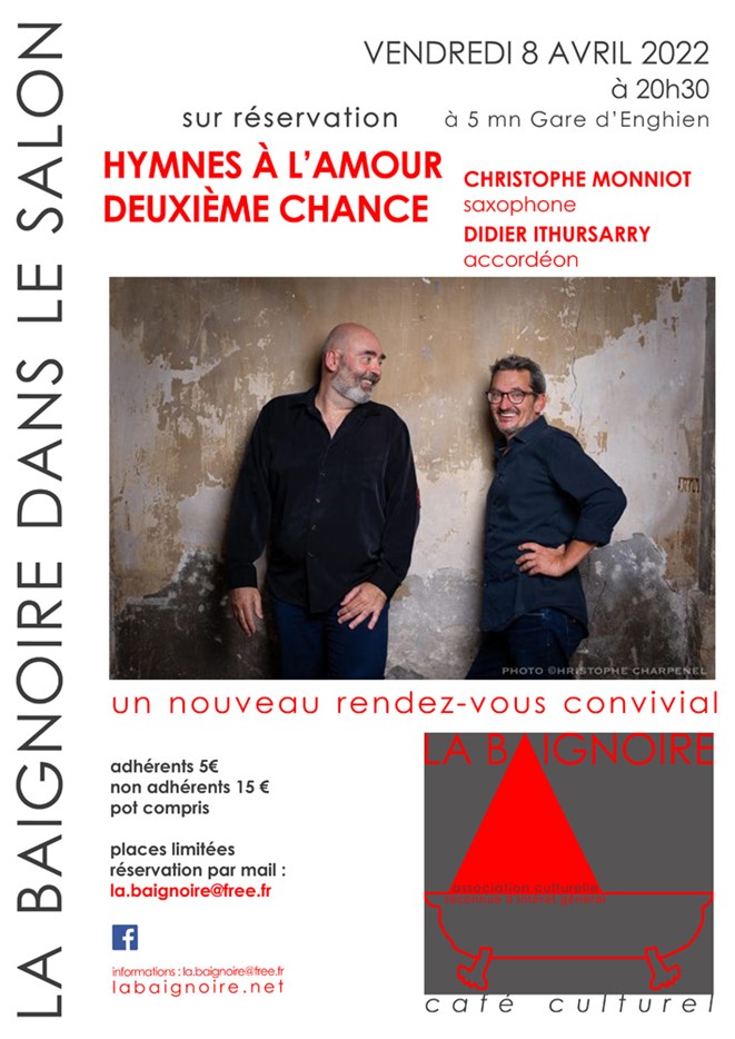 Concert La Baignoire - 8 avril 2022