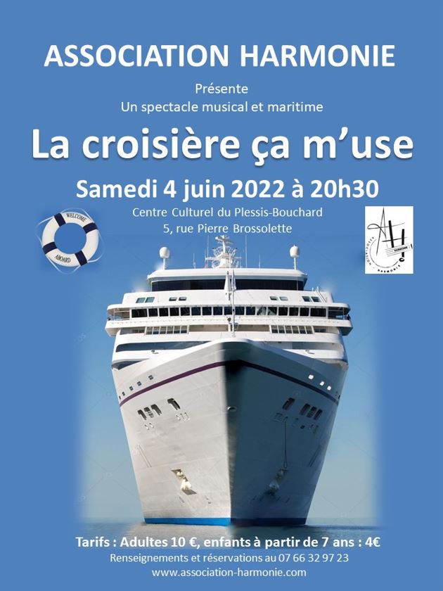 Spectacle : La croisière ça m'use