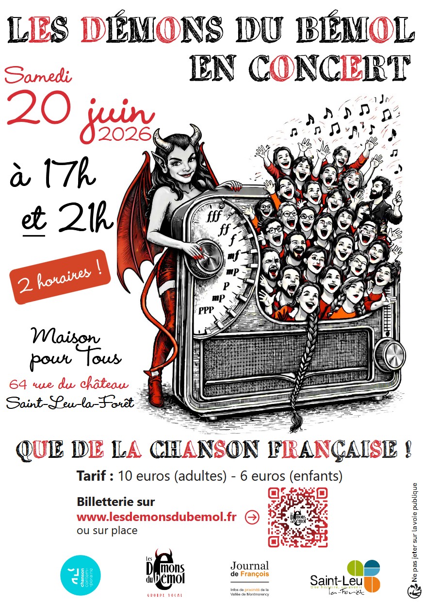 CONCERT Les d&eacute;mons du b&eacute;mol - 20 juin 2026