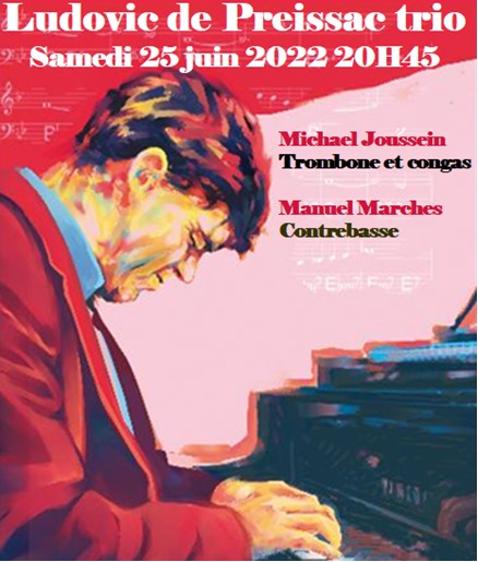 Concert du Ludovic de Preissac Trio