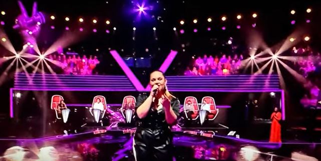 Maëva (photo issue The Voice)