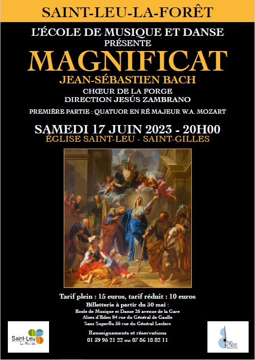 Concert : le Magnificat de Jean-Sébastien Bach