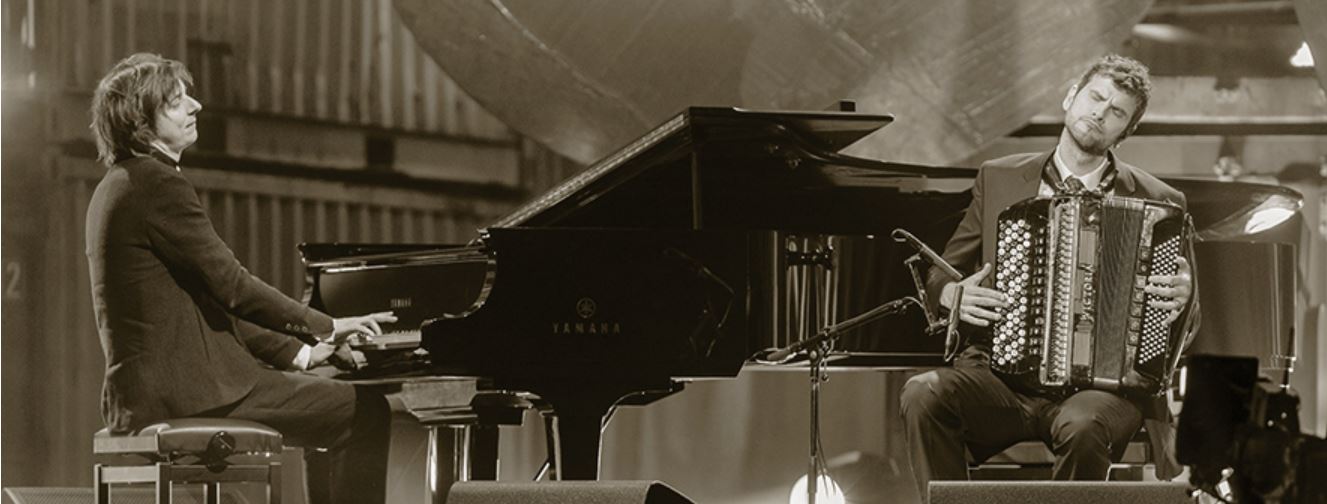 Duo Michaël Wollny et Vincent Peiran  © MoWuestenhagen