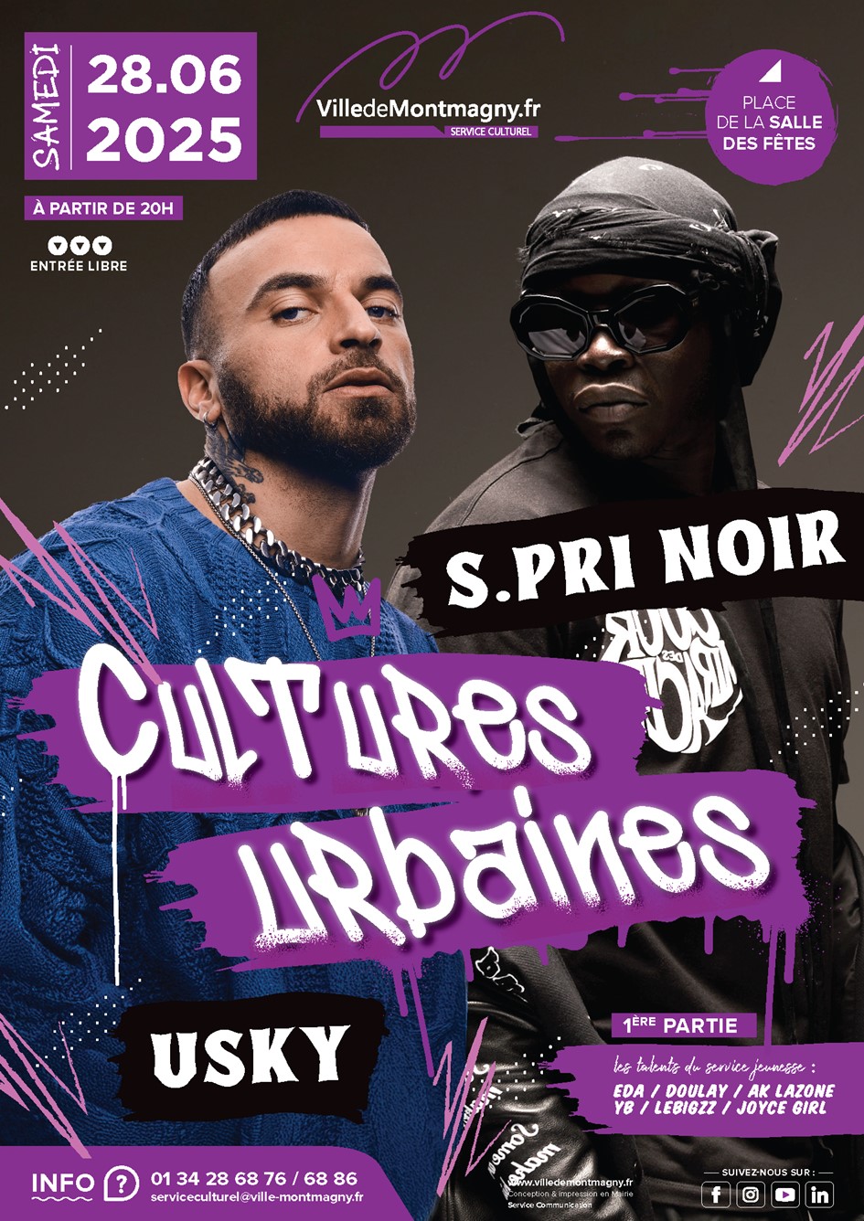 Festival Cultures urbaines - Montmagny - 2025