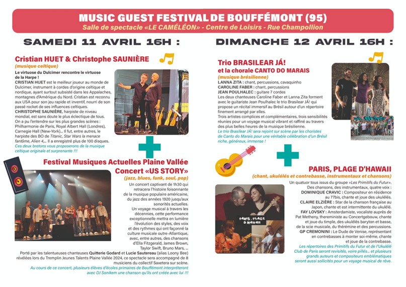 Musical Guest Festival - Bouff&eacute;mont - 2026