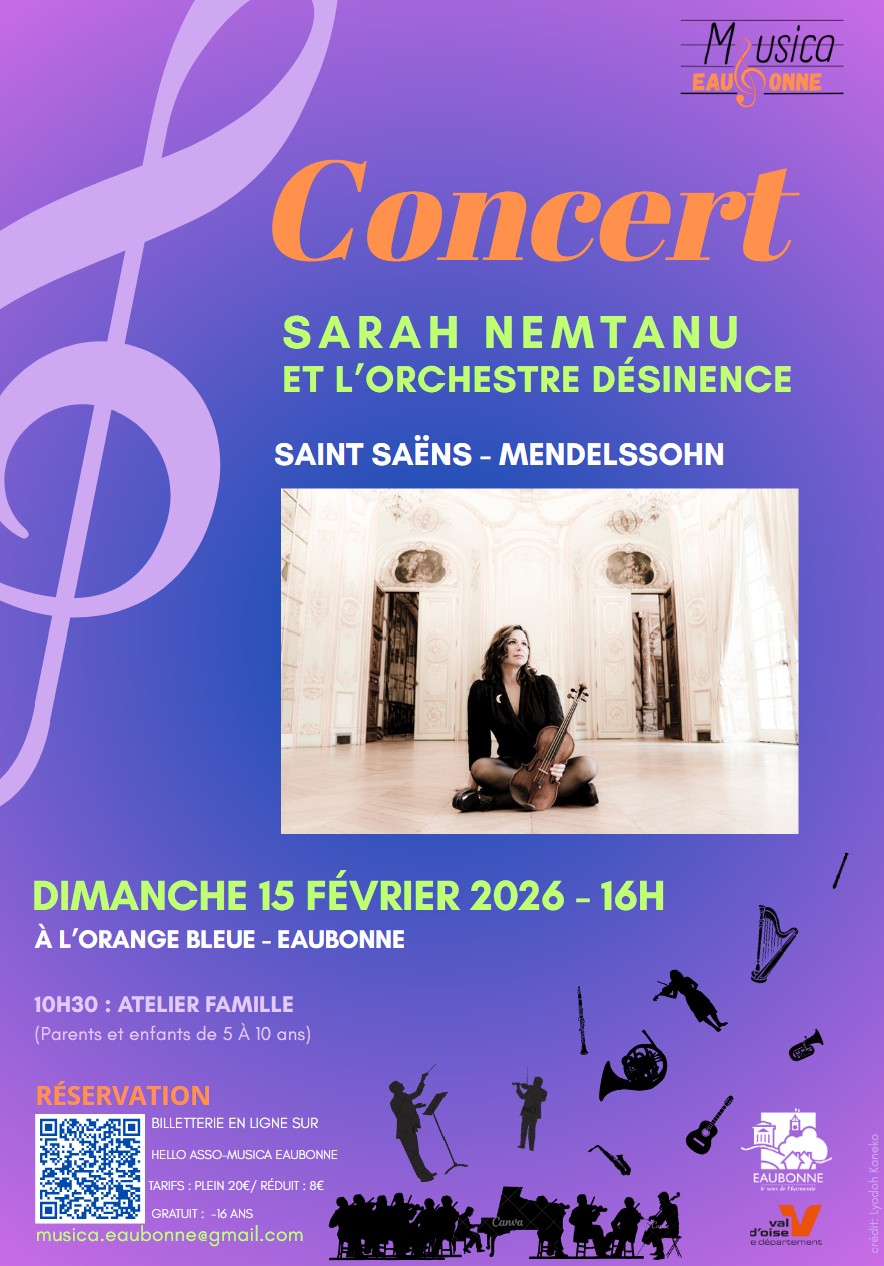 Musica Eaubonne 15 février 2026