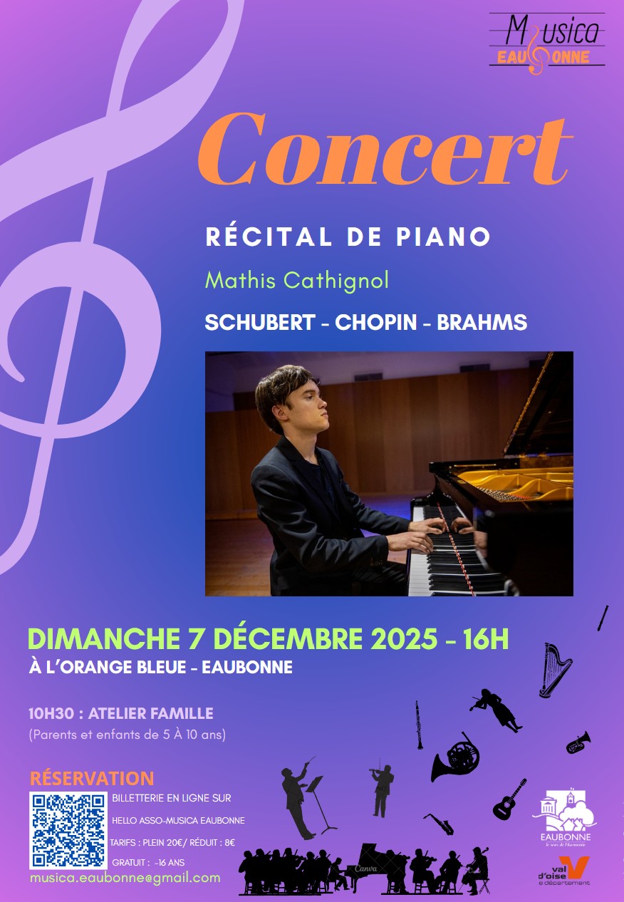 Concert Musica Eaubonne - 7 décembre 2025