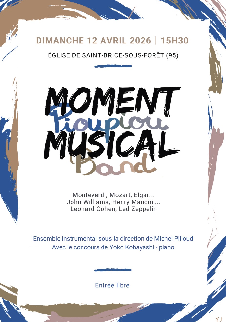 CONCERT Pioupiou Band - Saint-Brice le 12 avril 2026