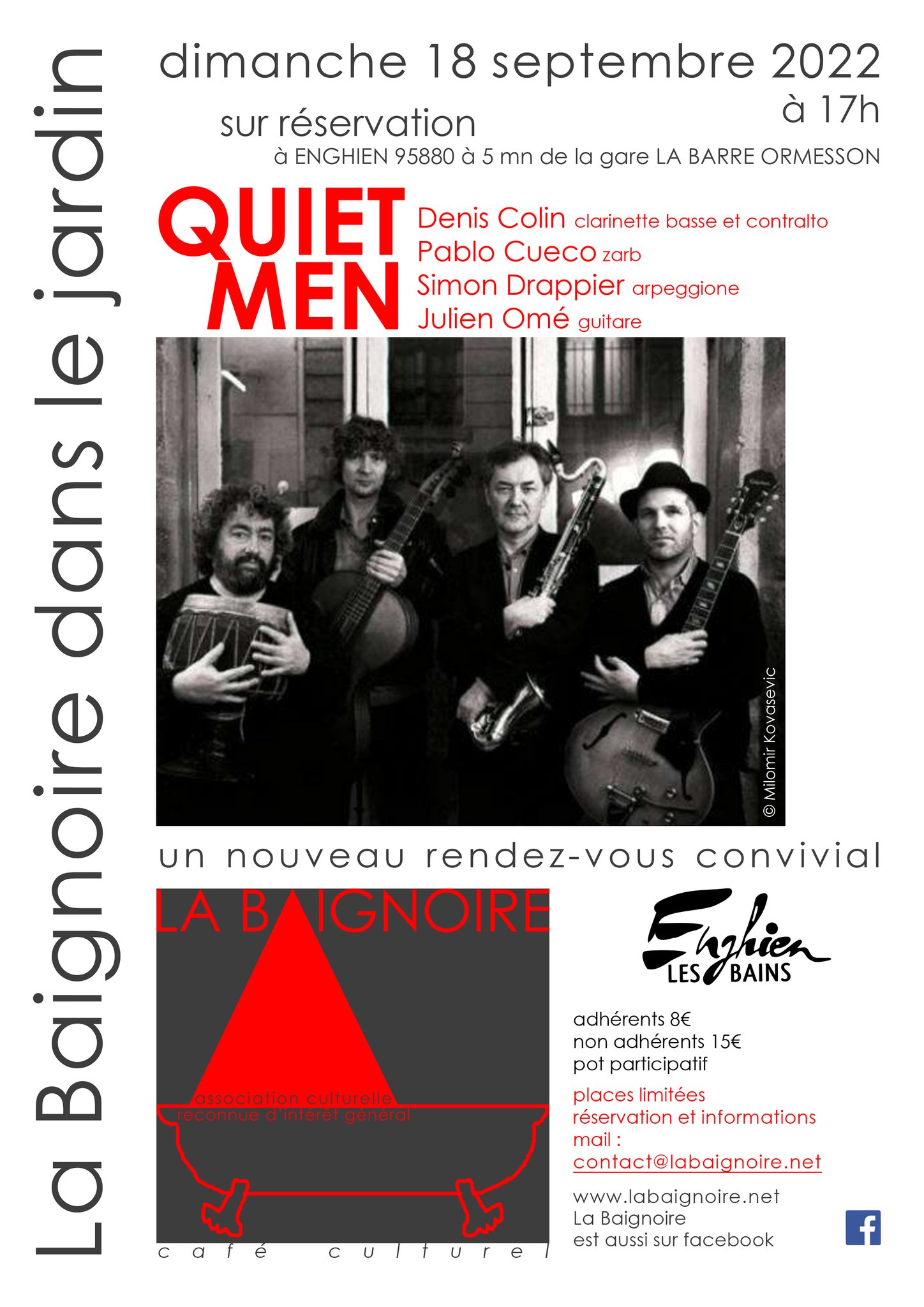 Concert de QUIET MEN