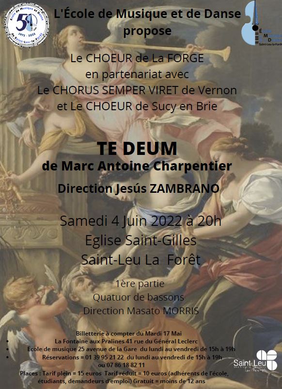 Concert Te Deum - 4 juin 2022