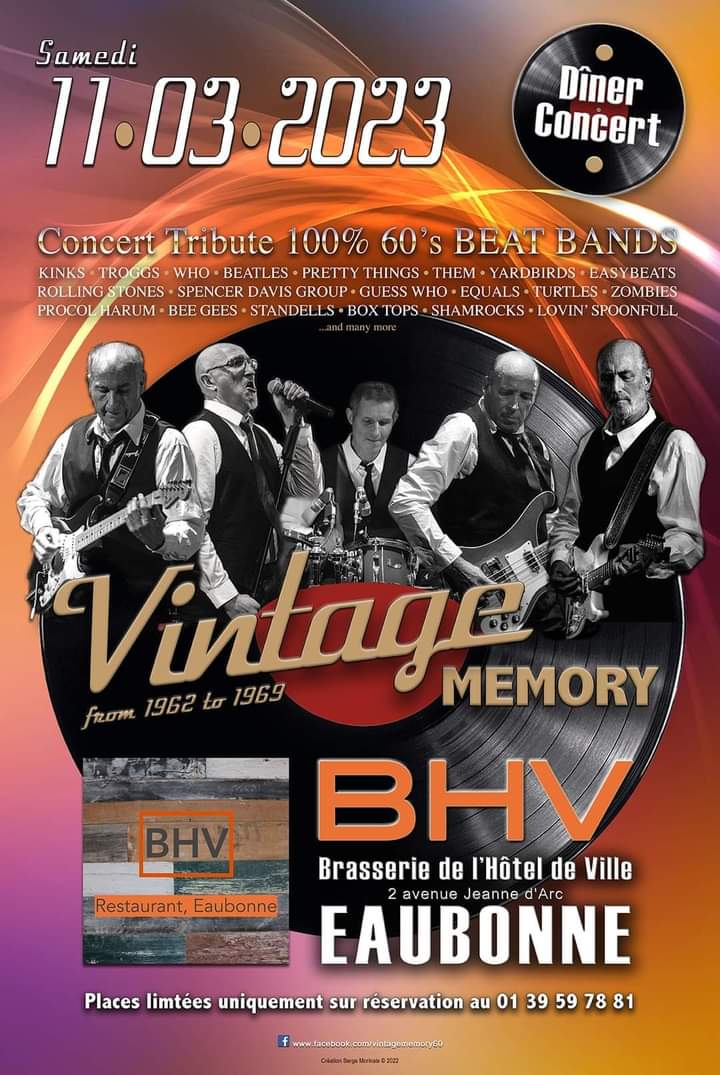 Vintage Memory - Eaubonne 11 mars 2023