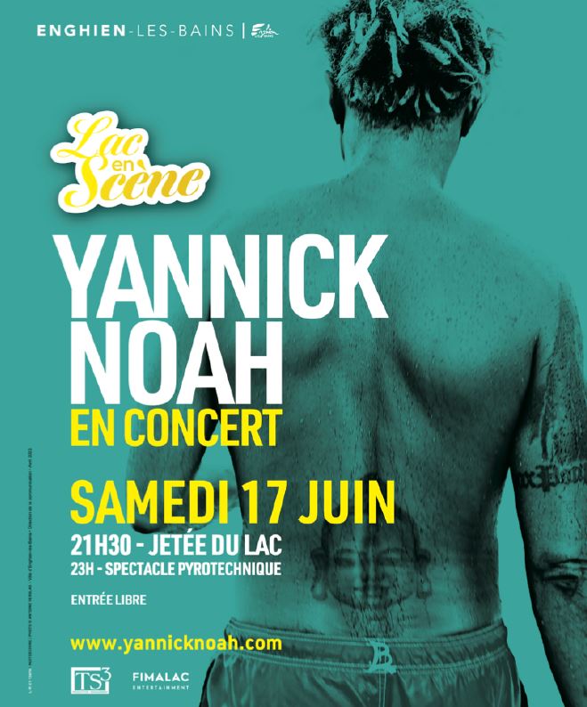 Concert Yannick Noah - Enghien - 17 juin 2023