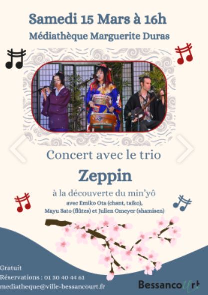Concert Trio Zeppin - Bessancourt