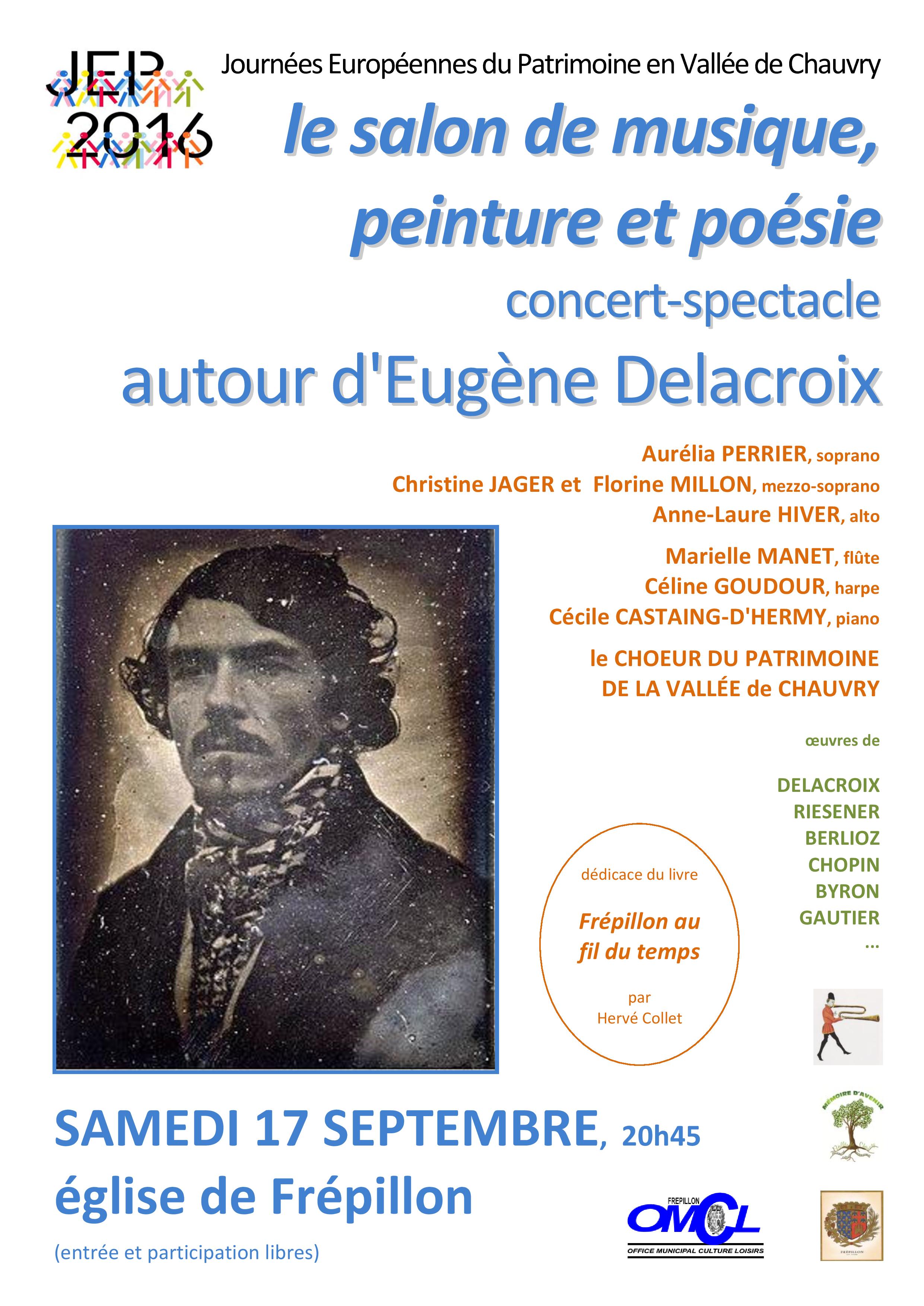 Concert spectacle autour d'Eugène Delacroix