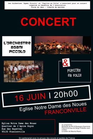 concert agami piccolo et pupitre en folie