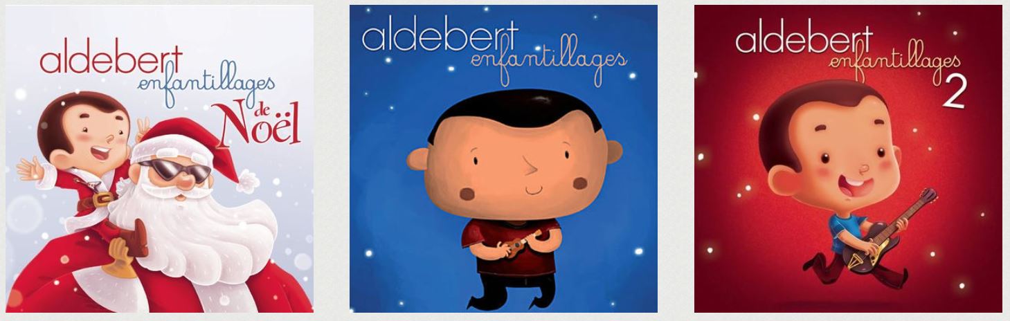 ALDEBERT albums Enfantillages