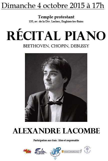 RECITAL ALEXANDRE LACOMBE