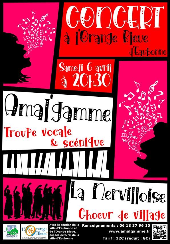 Concert Amal'gamme - La Nervilloise - Eaubonne - 6 avril 2024