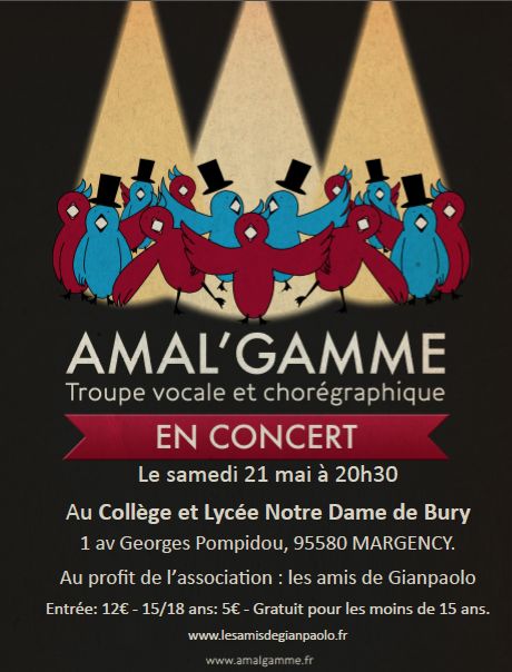 AMAL'GAMME 21 MAI 2016