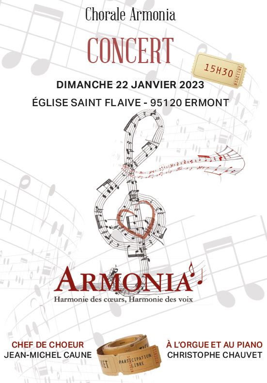 Concert Armonia - 22 janvier 2023