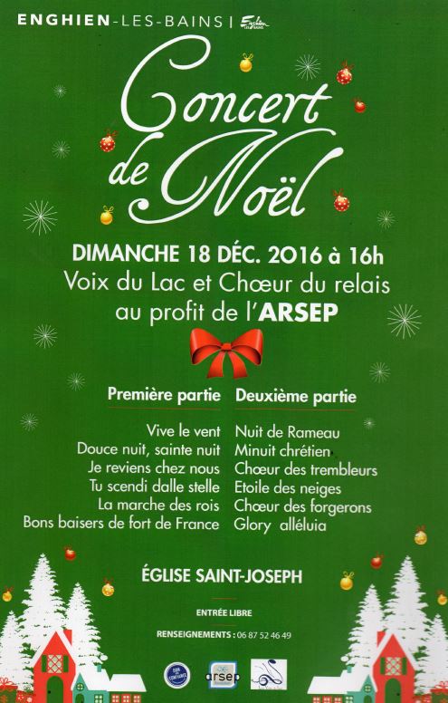 CONCERT DE NOEL des VOIX DU LAC et CHOEUR DU RELAIS