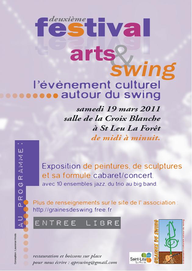 2e festival Arts & Swing à Saint-Leu-la-Forêt