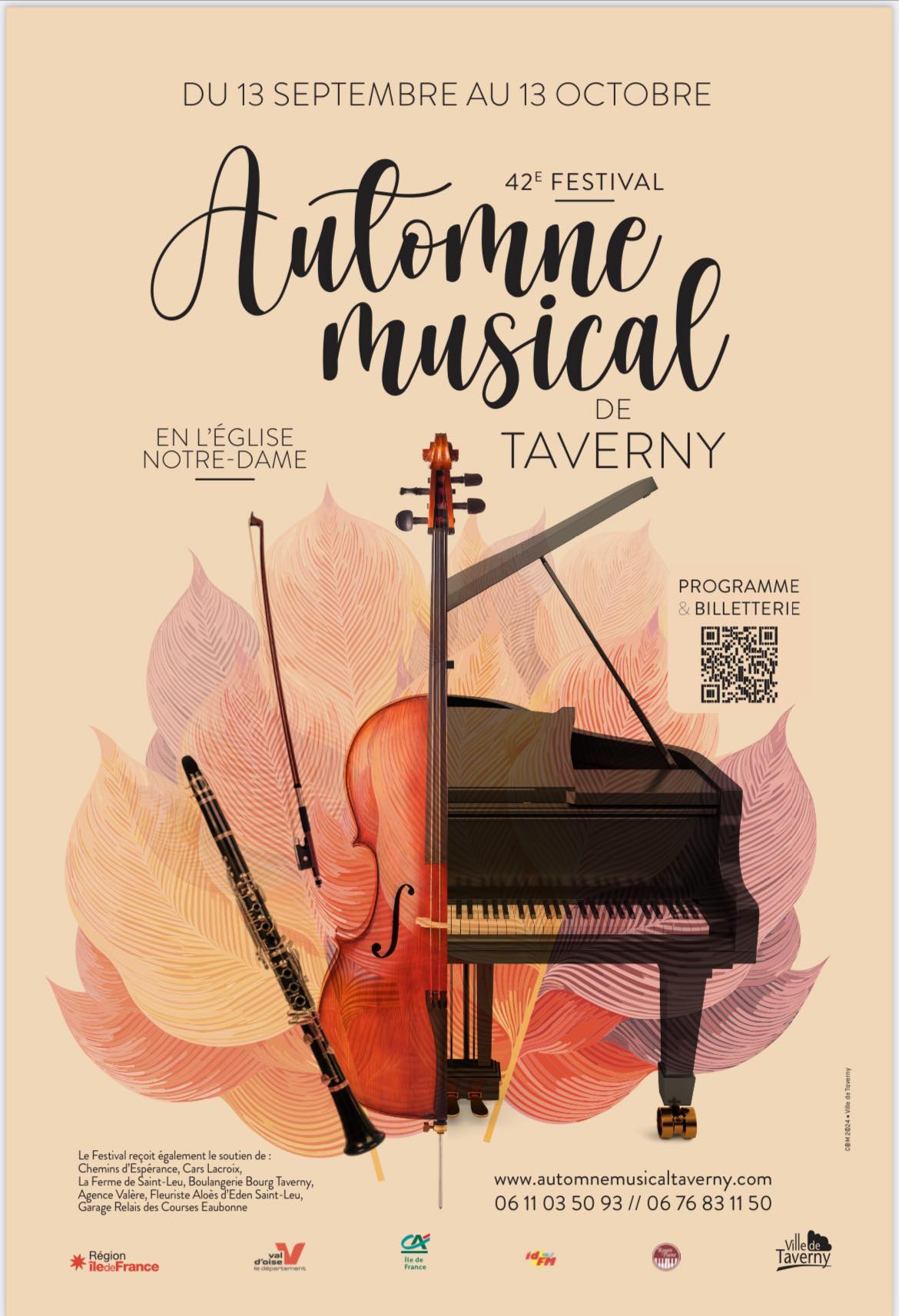 Festival Automne Musical de Taverny 2024