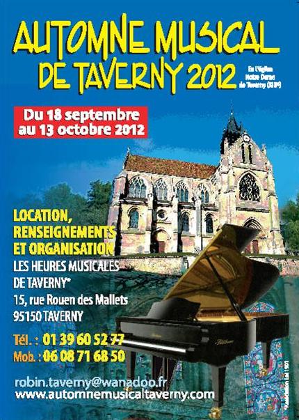 automne musical taverny 2012