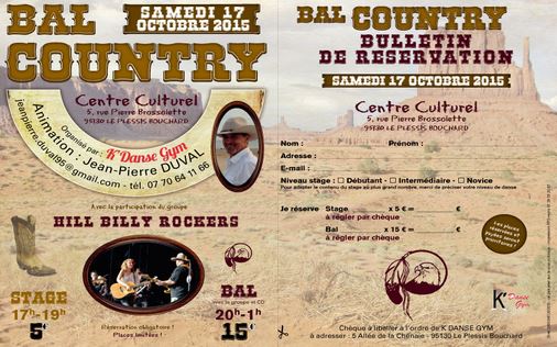 Bal country à Saint-Leu-la-Forêt