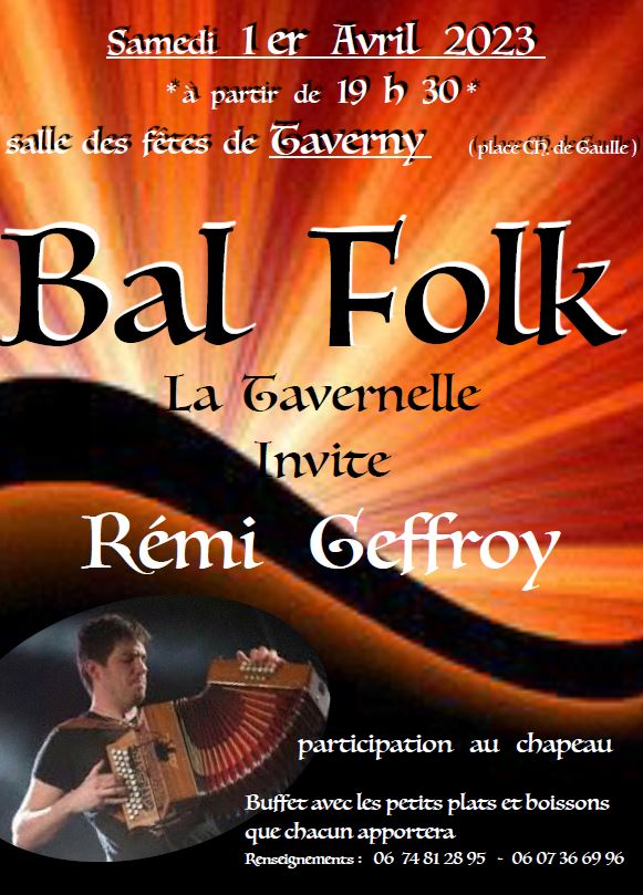 Bal Folk Tavernelle Rémi Geffroy