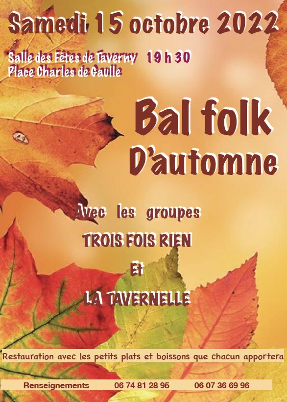 Bal Folk d'Automne Taverny 2022
