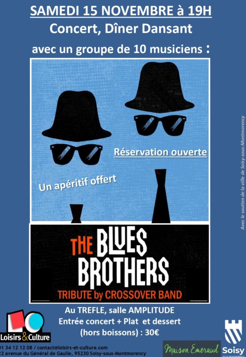 CONCERT DINER The Blues Brothers