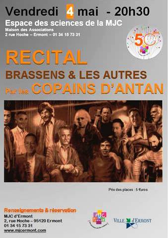 recital brassens et les autres 4 mai 2012