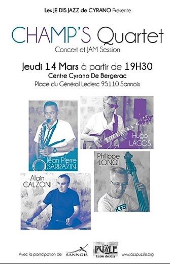 CHAMP'S QUARTET 14 mars 2019