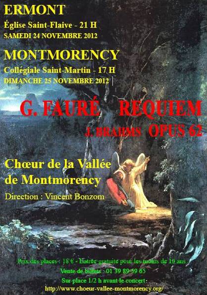 concert choeur de la vallée de Montmorency