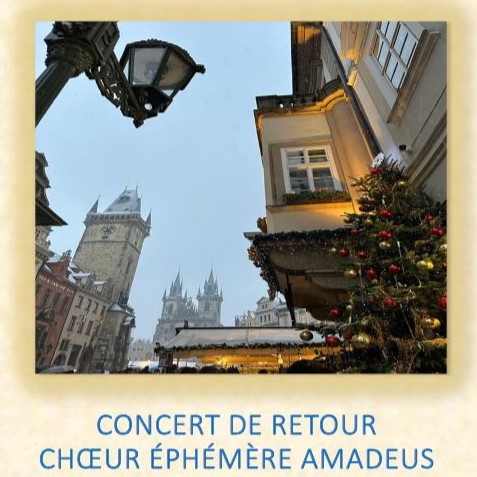 Concert de retour Coeur Ephémère Amadeus
