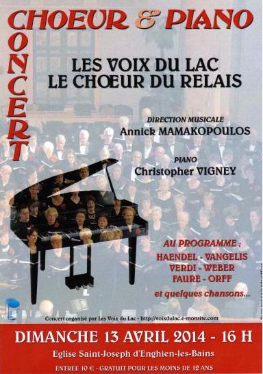 CHOEUR ET PIANO
