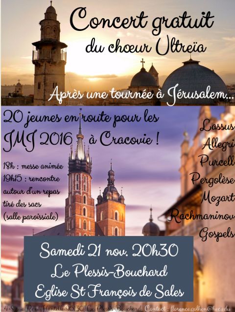Concert choeur Ultreia